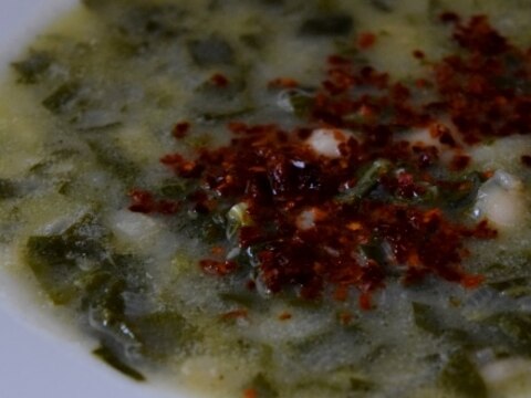 トルコ料理★ケールのスープ